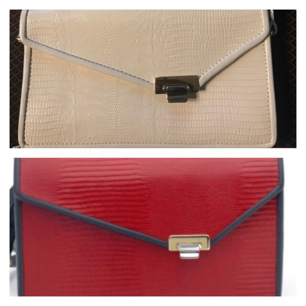 Roche Leather Company Middy Envelope Crossbody NEW